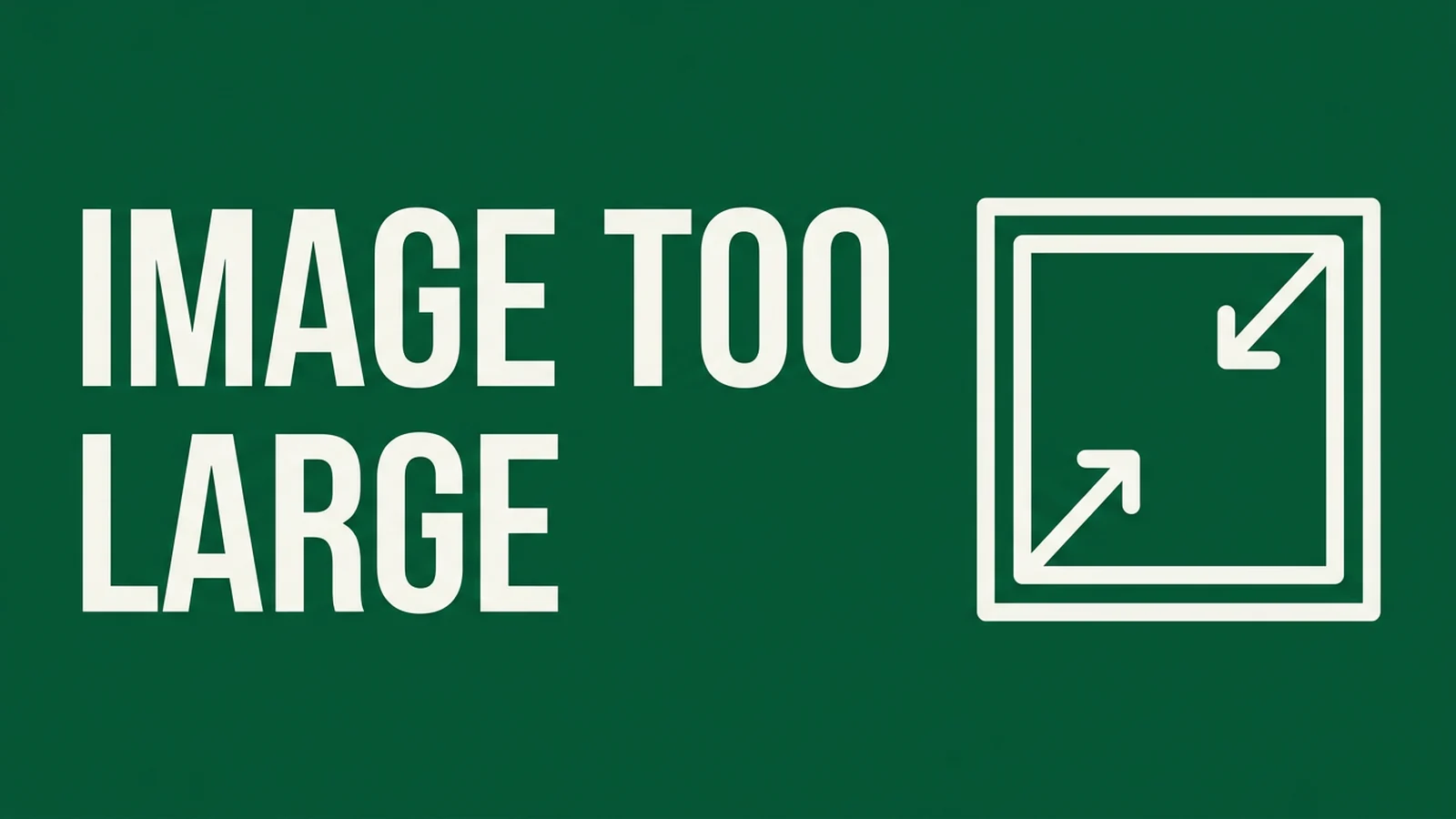 Image Payload Too Large: Bytes, Tokens and the Real Limit