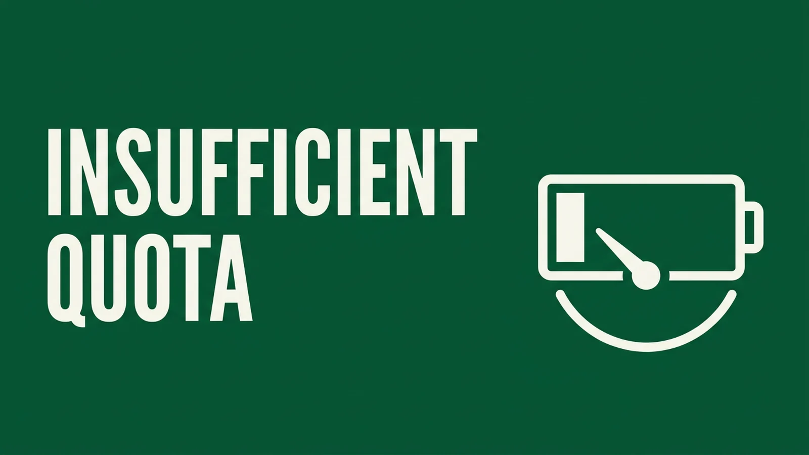 429 insufficient_quota: Why Retrying Never Fixes It