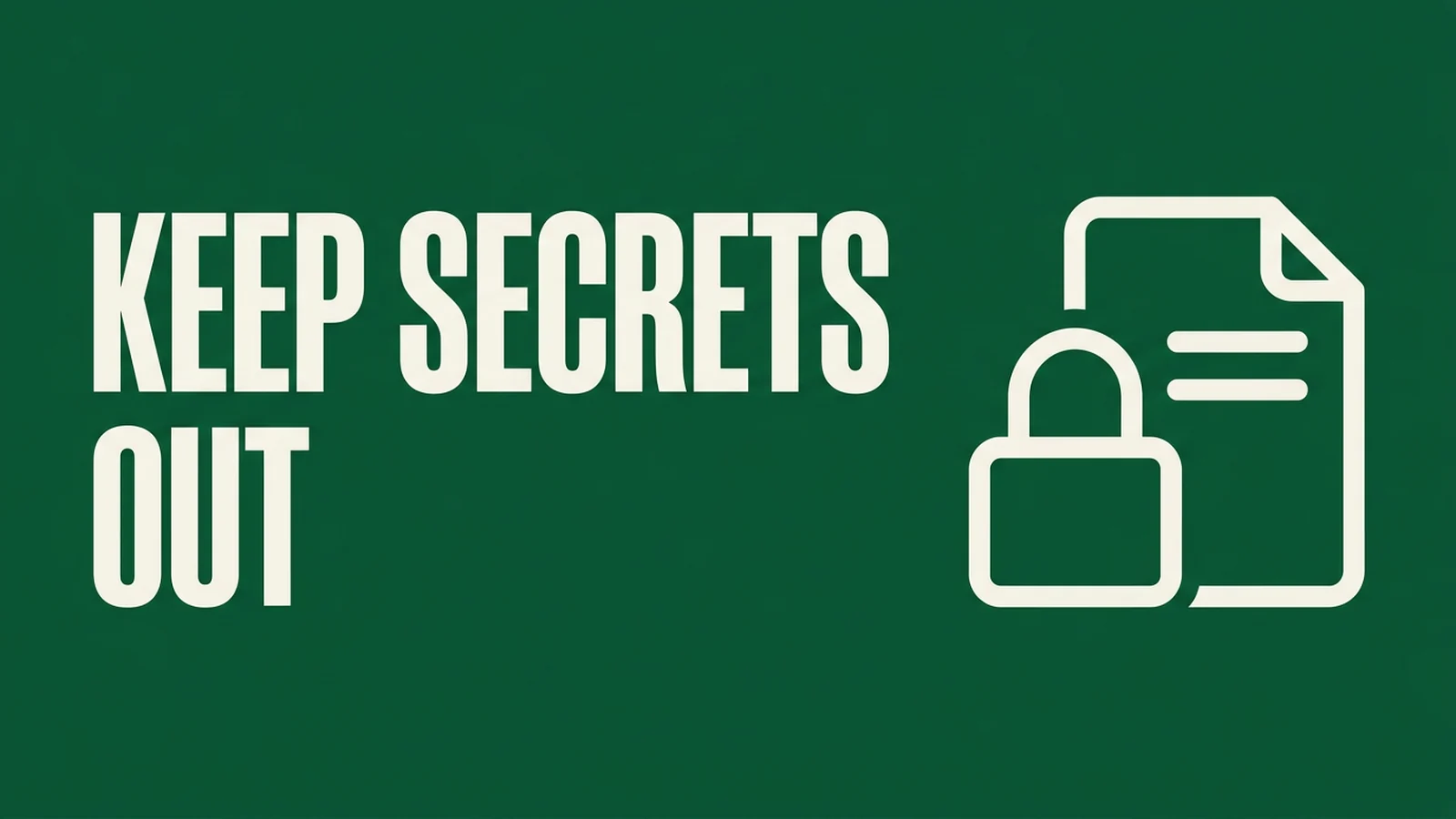 How to Keep Secrets Out of AI Prompts and Logs