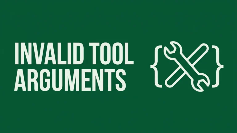 Tool Call Arguments That Will Not Parse: Three Causes